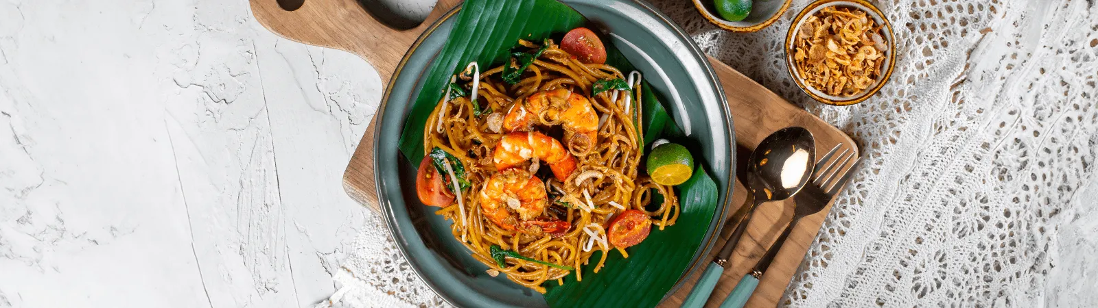 Spaghetti Goreng Mamak - Emborg Singapore