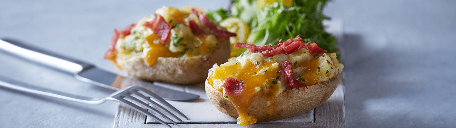 Stuffed Baked Potatoes - Emborg 