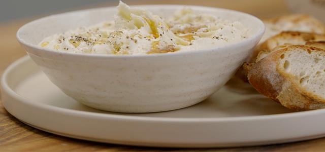 Creamy Whipped Brie with Baguette - Emborg Philippines