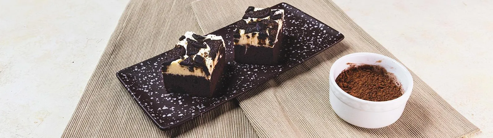 Oreo Cheesecake Brownies - Emborg Singapore
