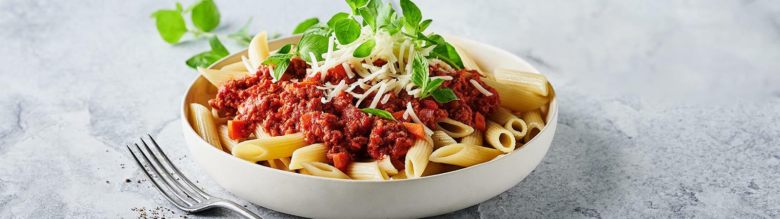 Plant-based Pasta Bolognese - Emborg Singapore