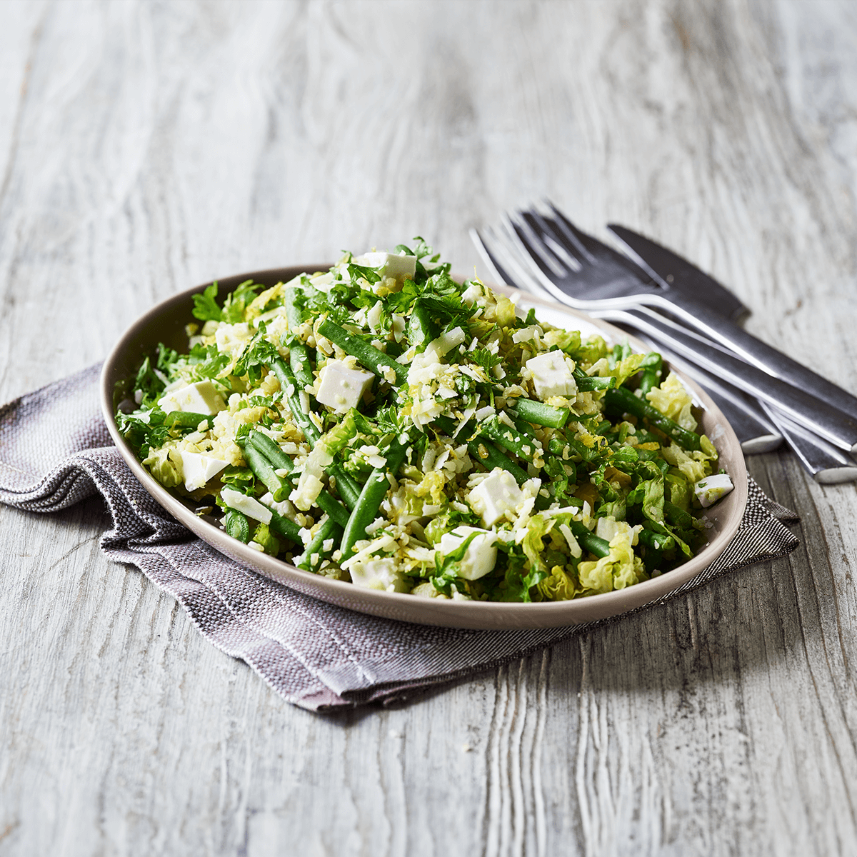 Bulgur salad with greek style cheese - Emborg Philippines