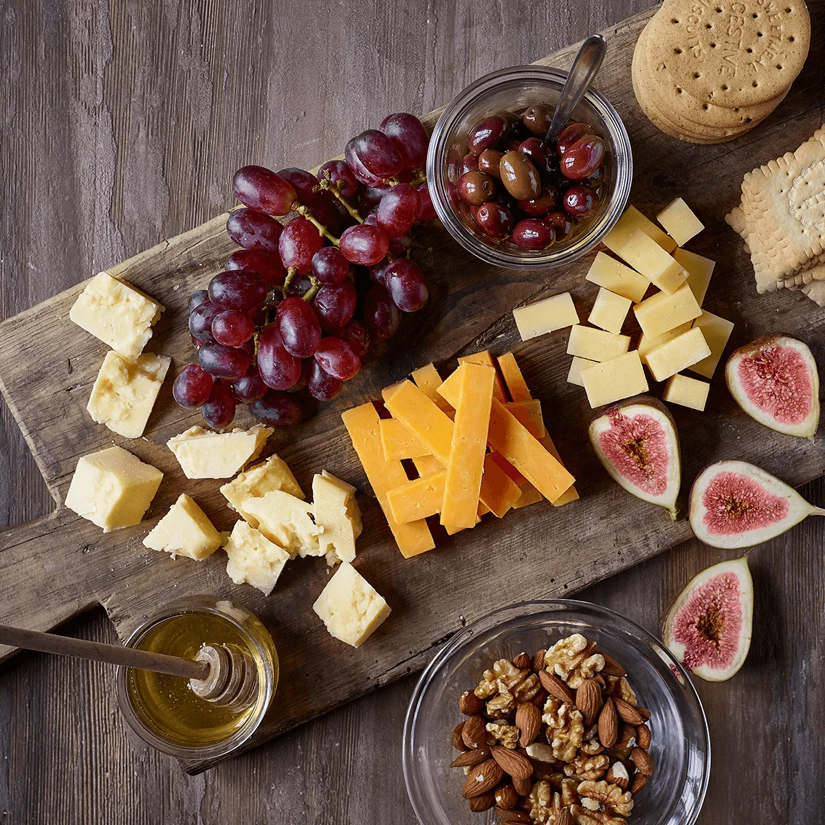 Cheddar Cheese Board - Emborg Singapore