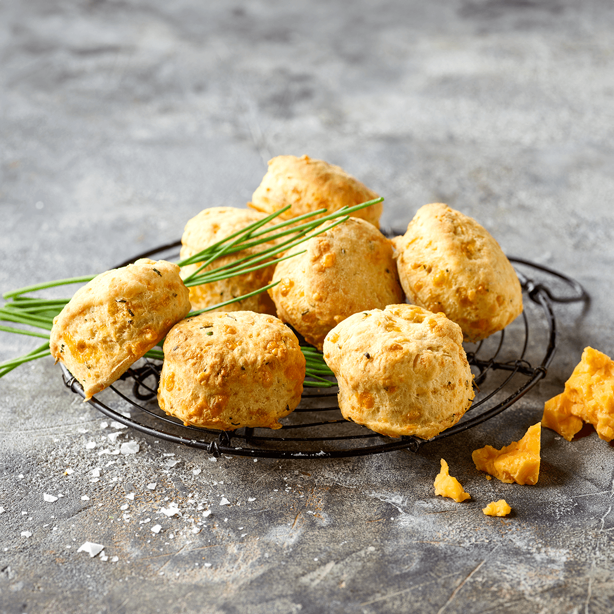 Cheddar scones - Emborg 