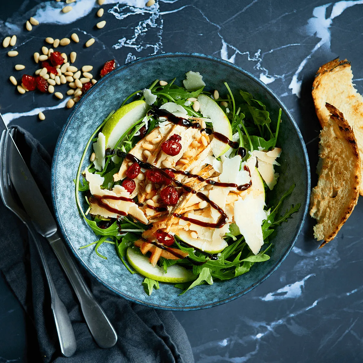 Chicken Salad with Grana Padano - Emborg 
