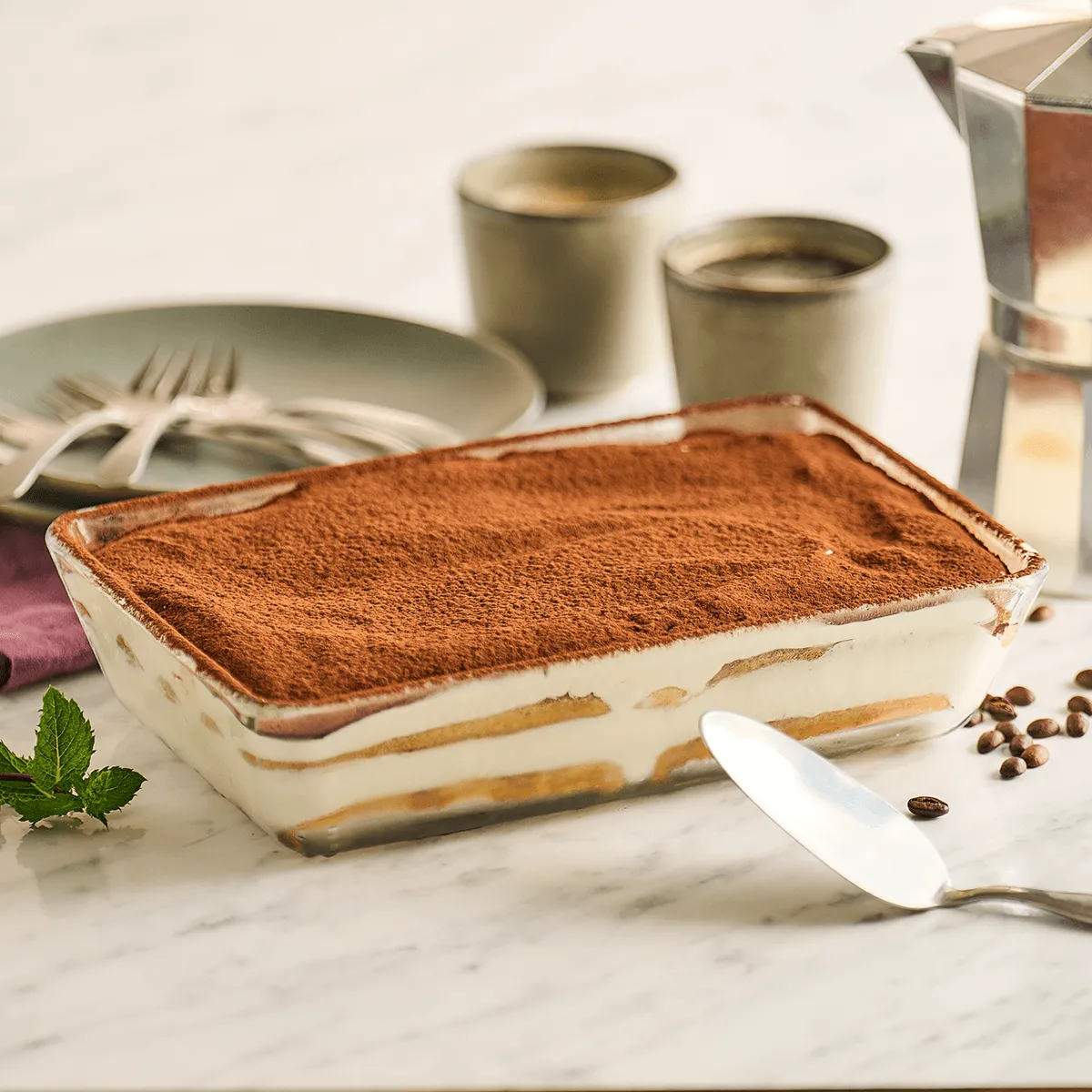 A classic Italian tiramisu recipe made with mascarpone cheese - Emborg Singapore