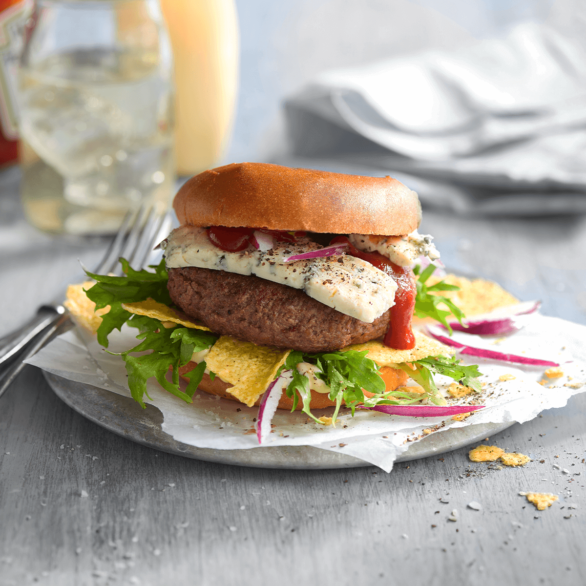 Danablu Cheese Burger - Emborg