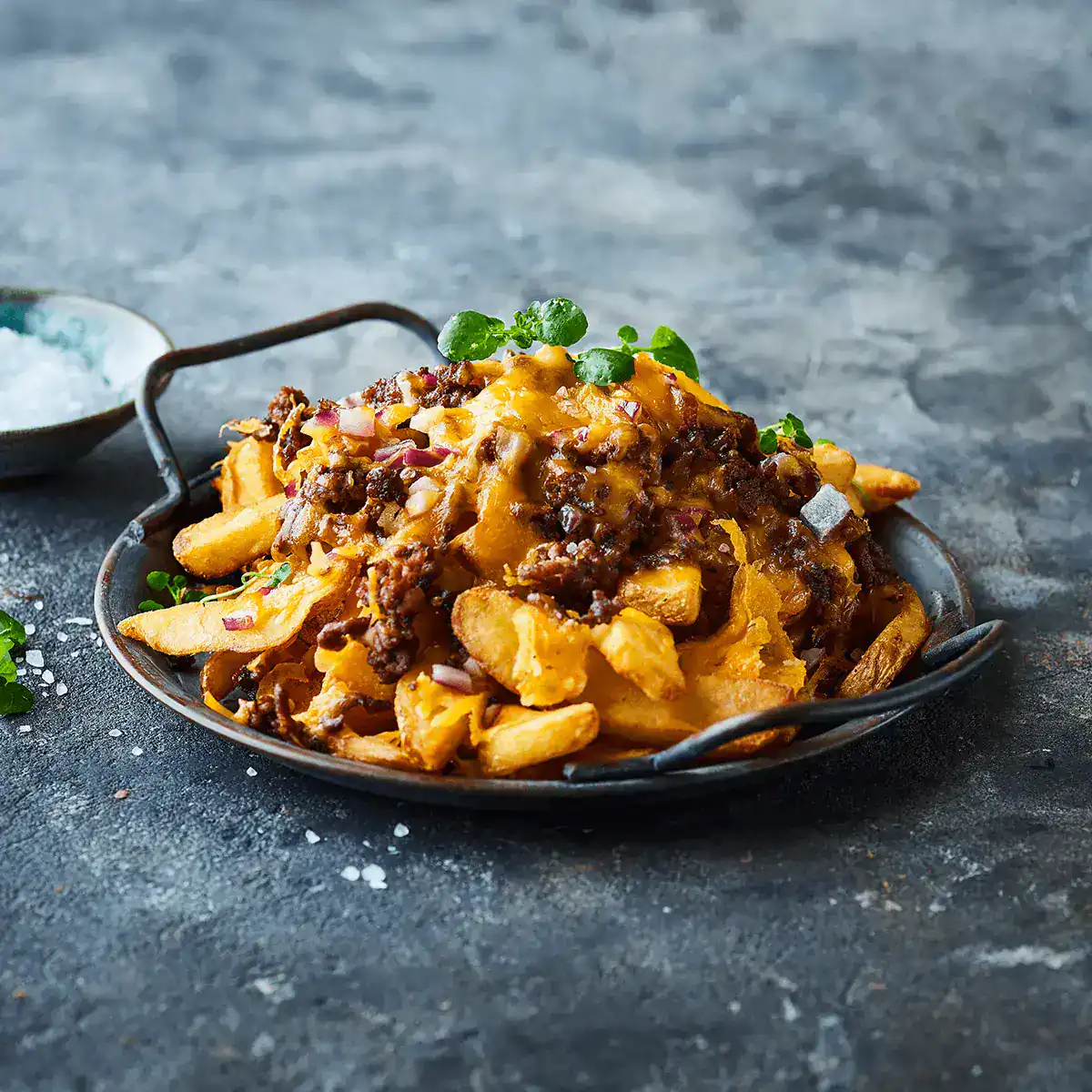 Easy Beef Loaded Fries Recipe (Cheesy &amp; Crispy) - Emborg Malaysia
