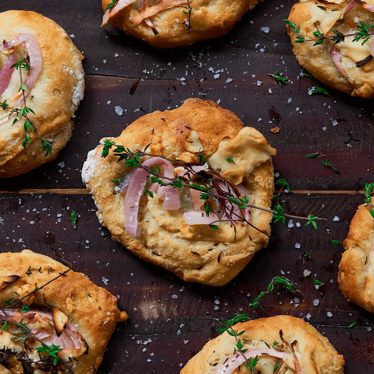 Mini Focaccias with Grana Padano - Emborg Singapore