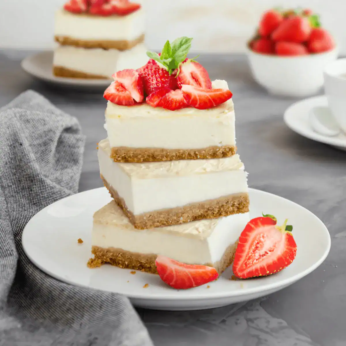 No-Bake Yogurt Cheesecake - Emborg