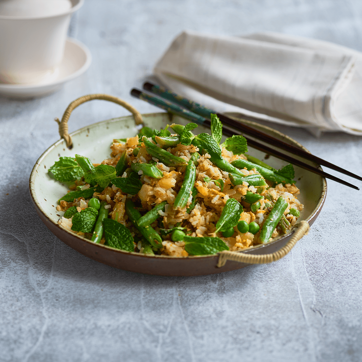 Fried Rice with Green Beans - Emborg