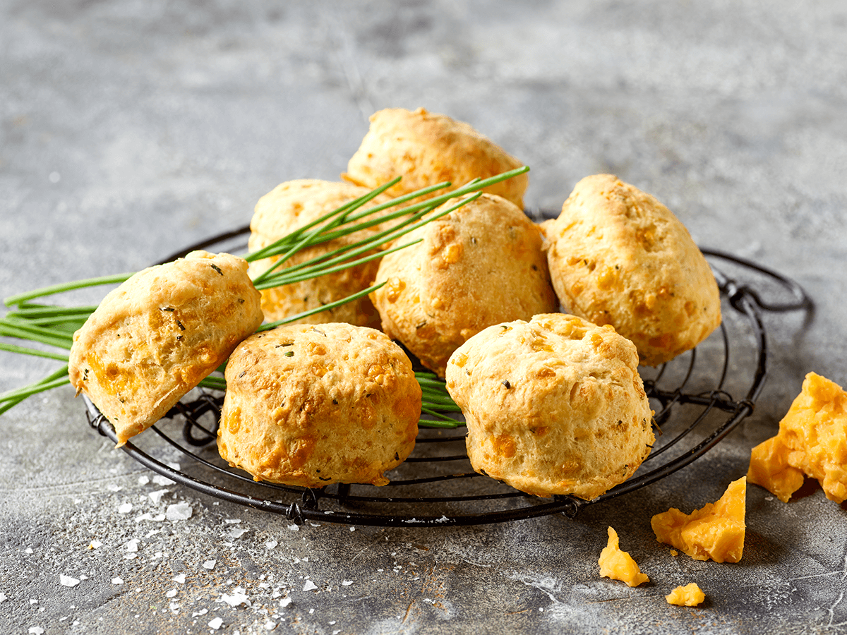 Cheddar scones - Emborg 