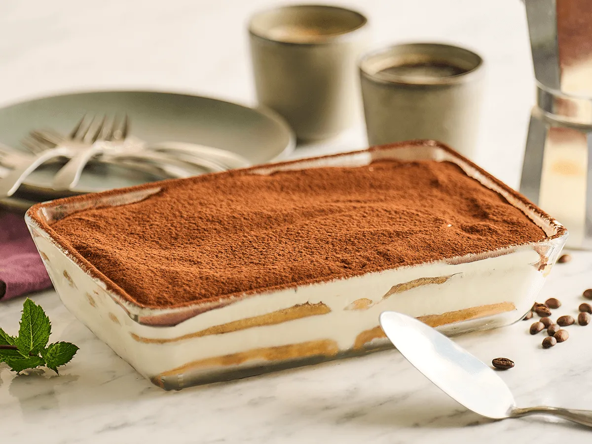 A classic Italian tiramisu recipe made with mascarpone cheese - Emborg Singapore