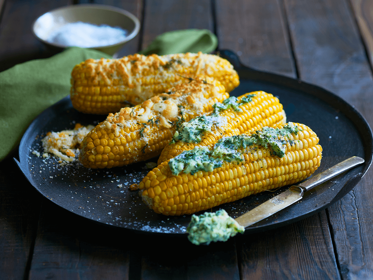 Corn Cobs with Cheese and Breadcrumbs - Emborg Singapore