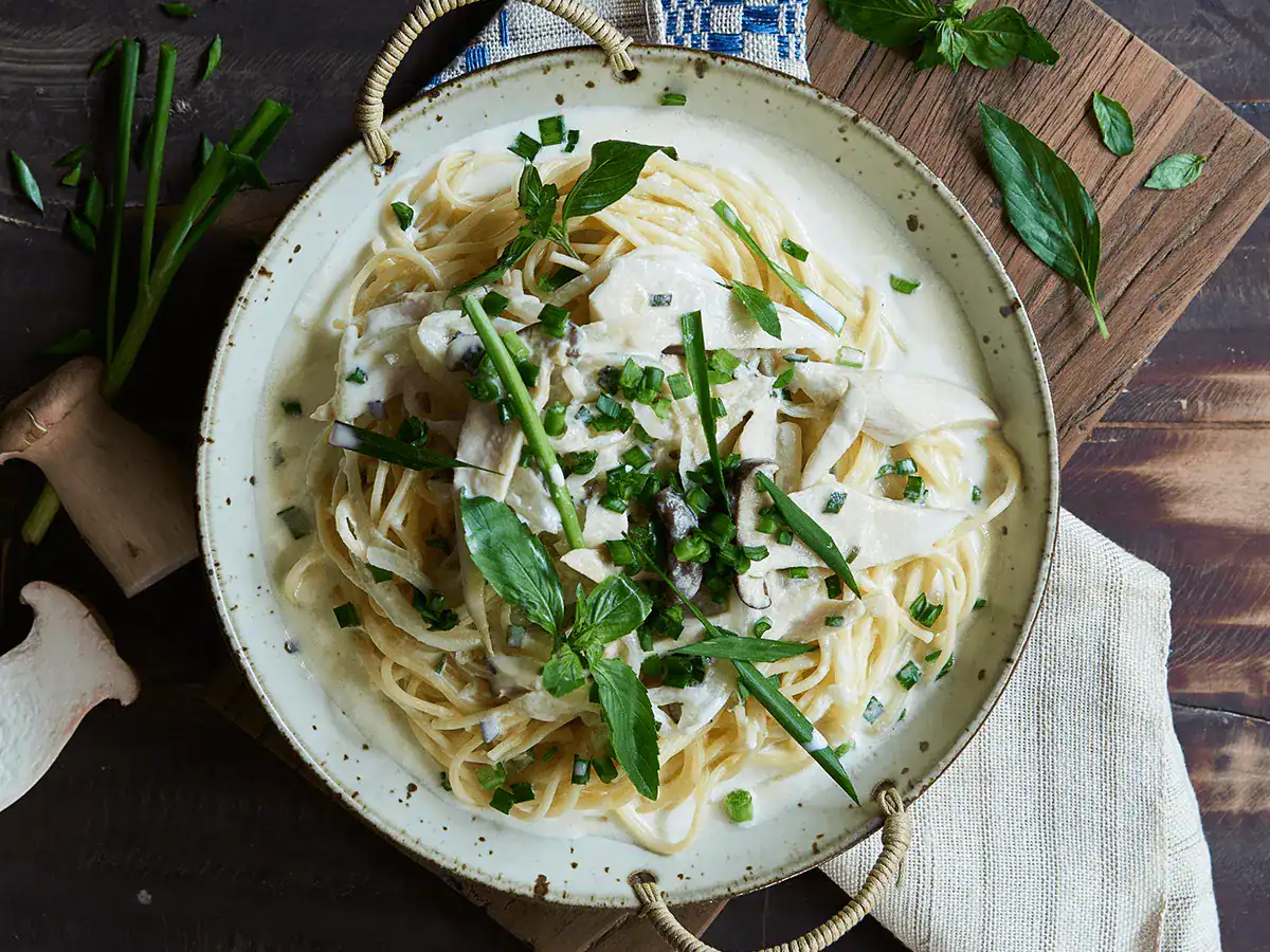 Creamy Havarti Spaghetti - Emborg 