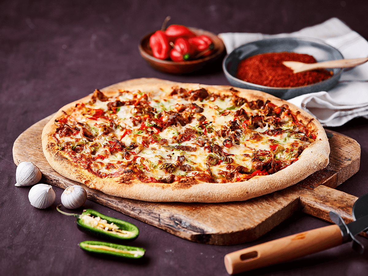 Crisp Beef Rendang Pizza - Emborg