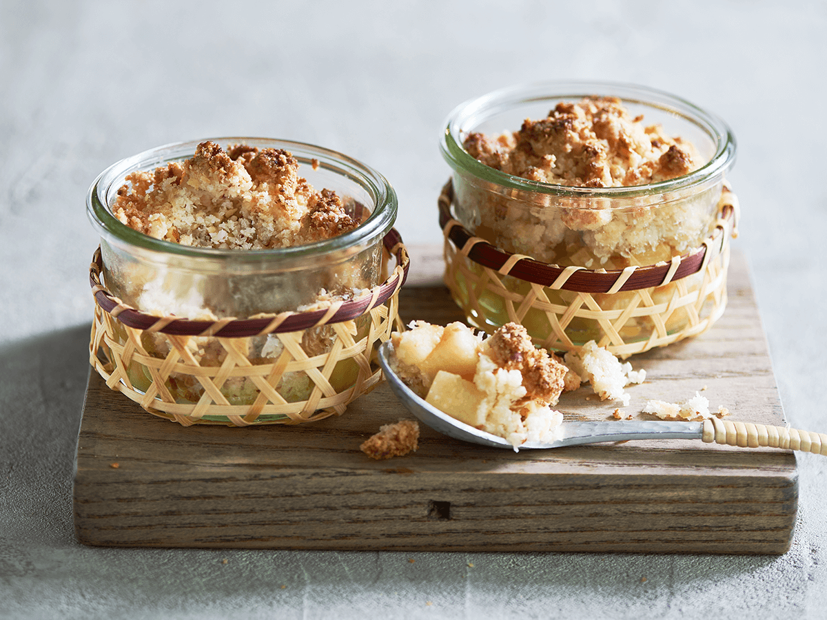 Easy Apple Crumble Cake - Emborg Singapore