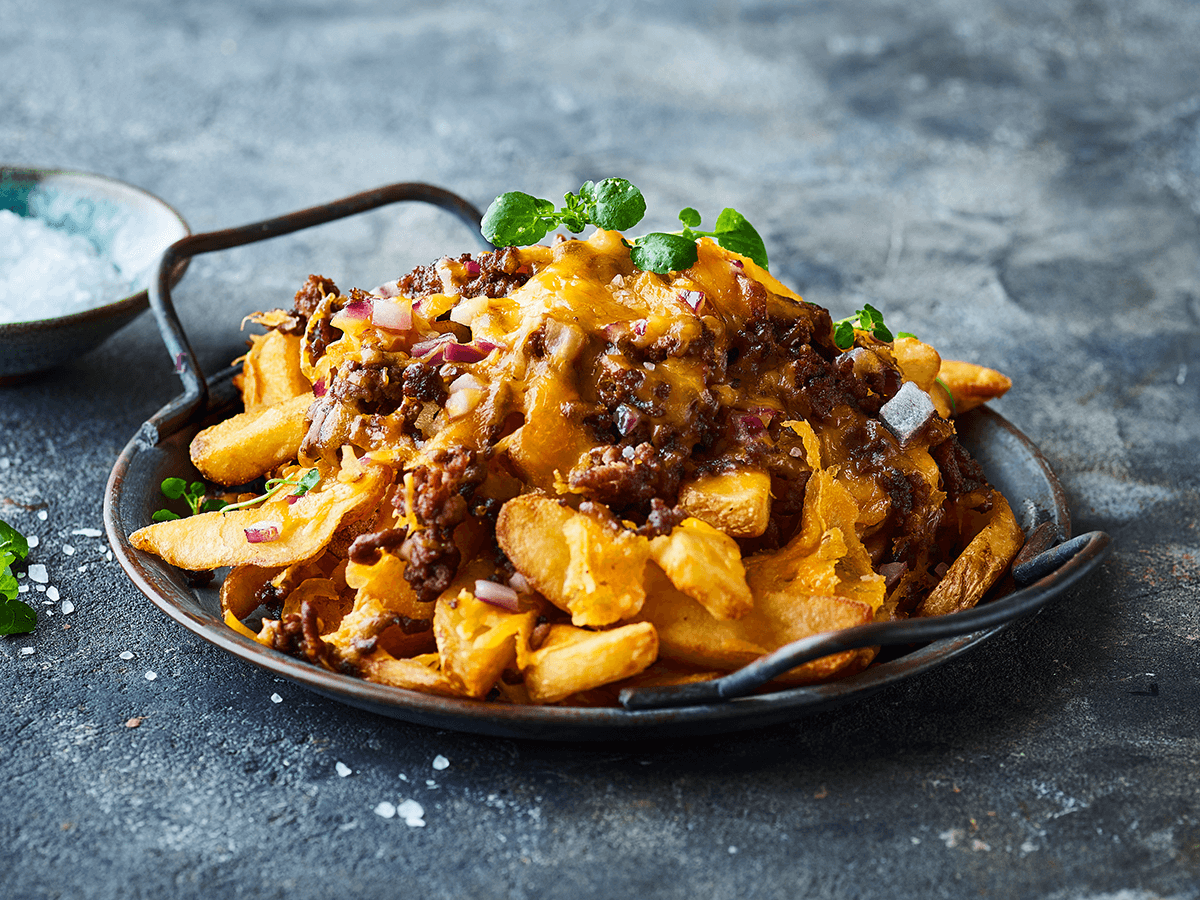 French Fries Overload With Beef - Emborg Malaysia