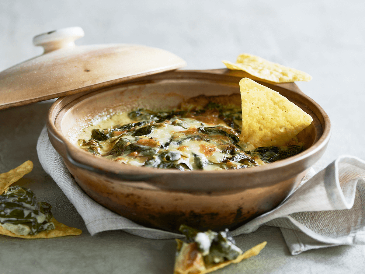 Hot Spinach Dip - Emborg