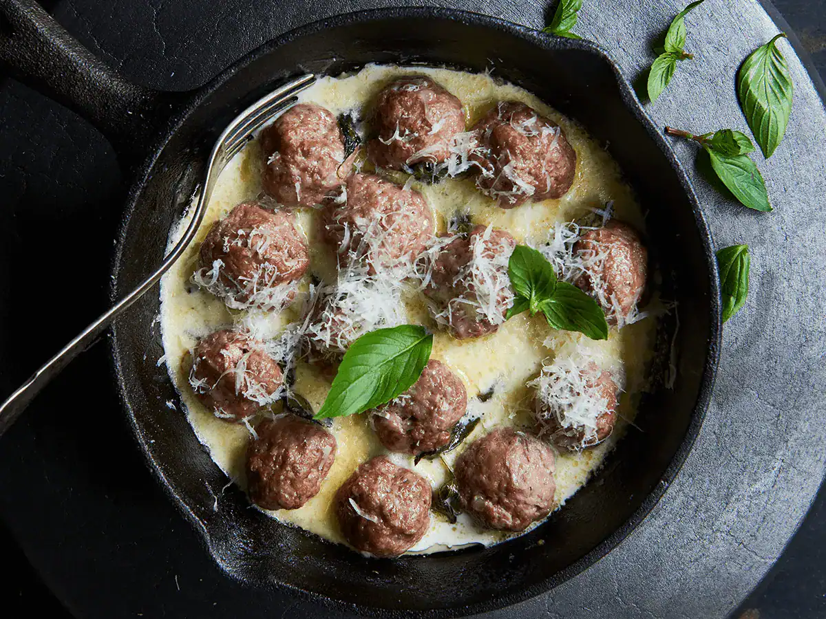 Italian Meatballs with Cream - Emborg Philippines