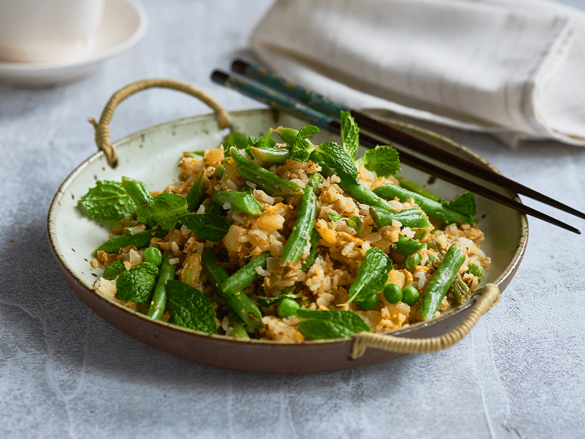 Fried Rice with Green Beans - Emborg