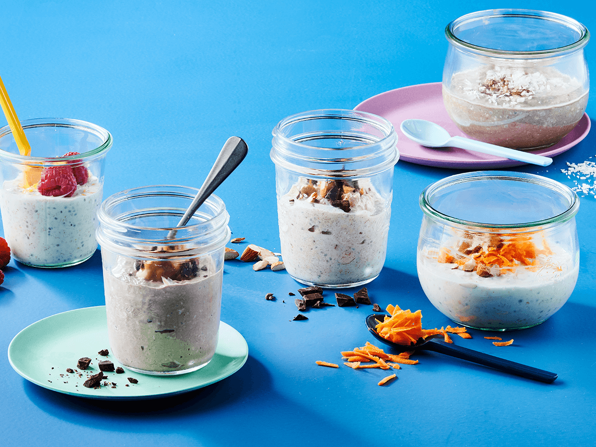 Overnight Oats - 5 Ways - Emborg Singapore