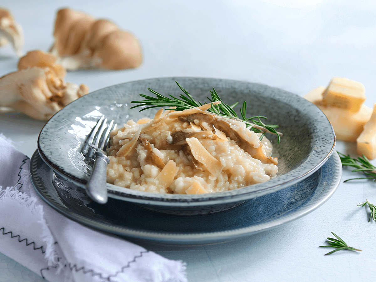 Risotto with Mixed Mushrooms - Emborg 