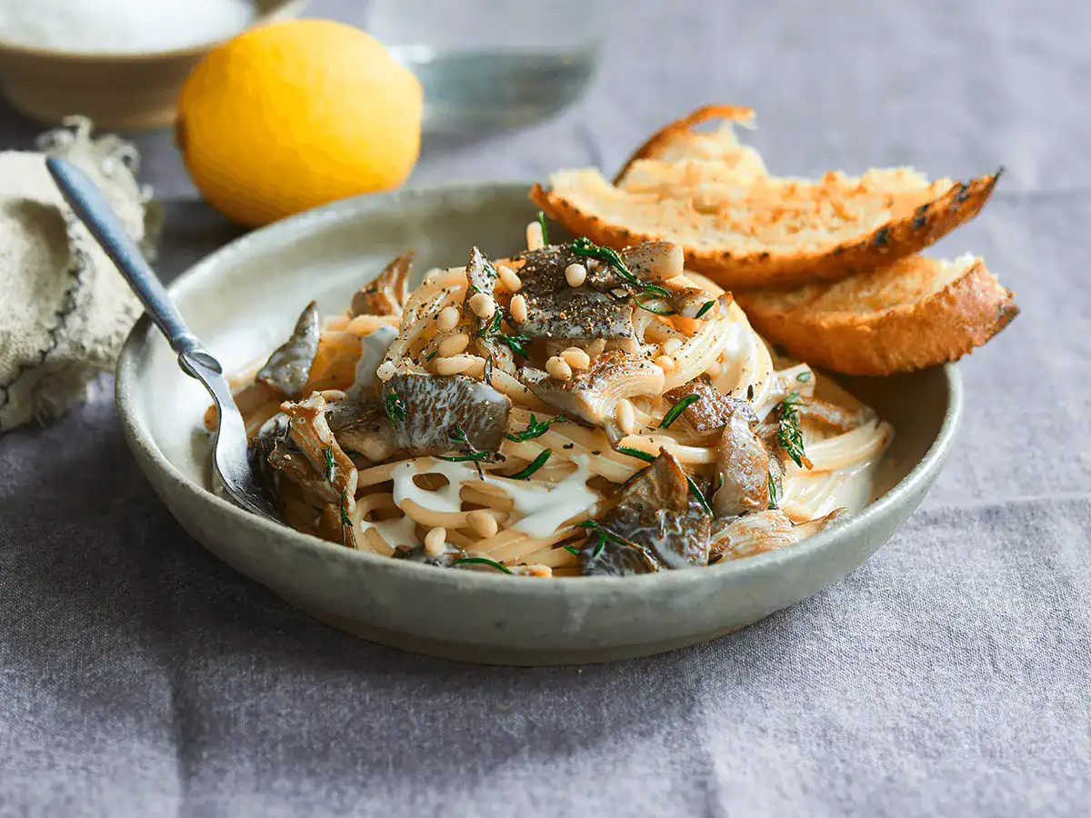 Spaghetti with Mushrooms - Emborg Malaysia