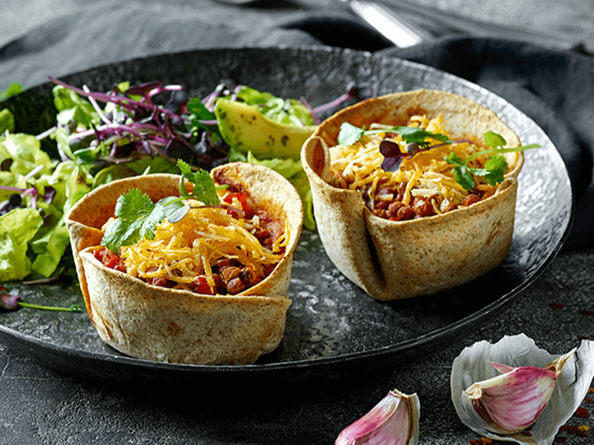 Vegan Homemade Taco Cups - Emborg Singapore