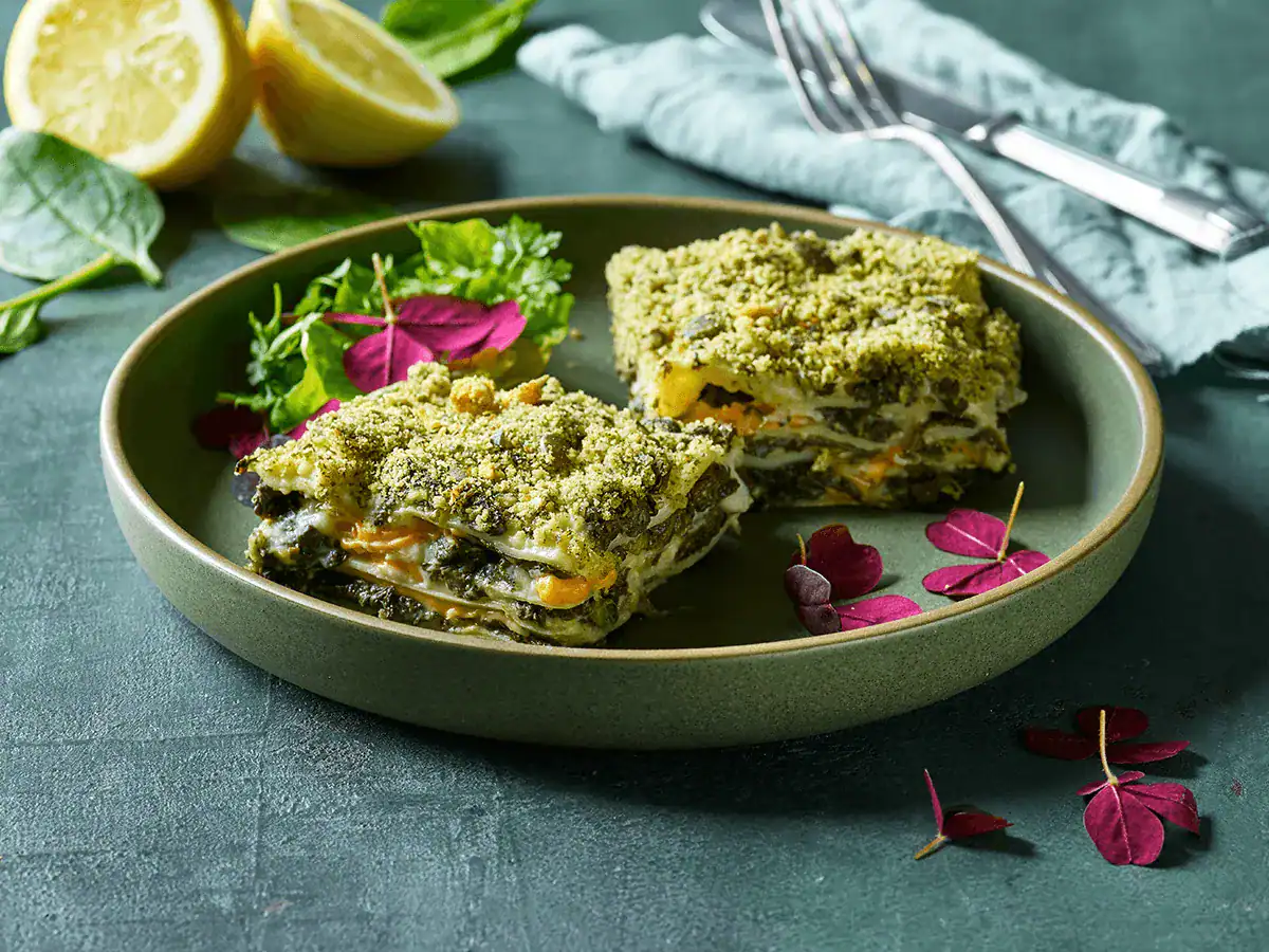 Vegan Spinach Lasagne - Emborg