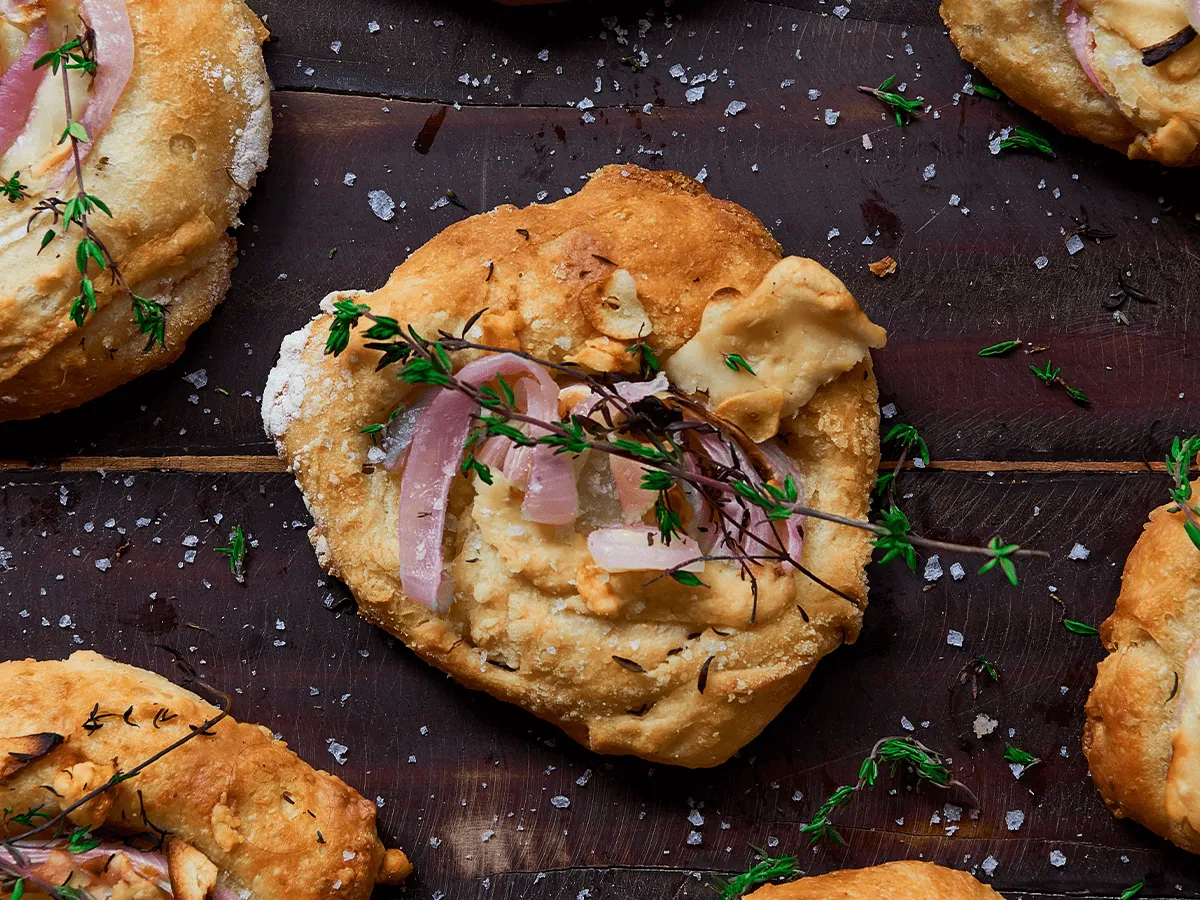 Mini Focaccias with Grana Padano - Emborg Singapore