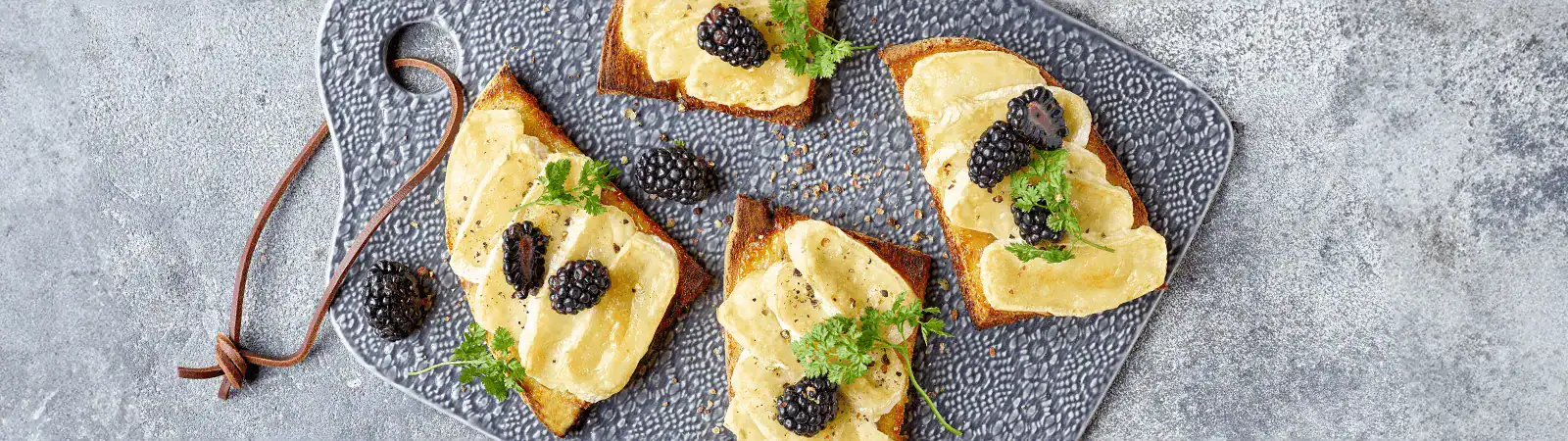 Brie bruschetta - Emborg 