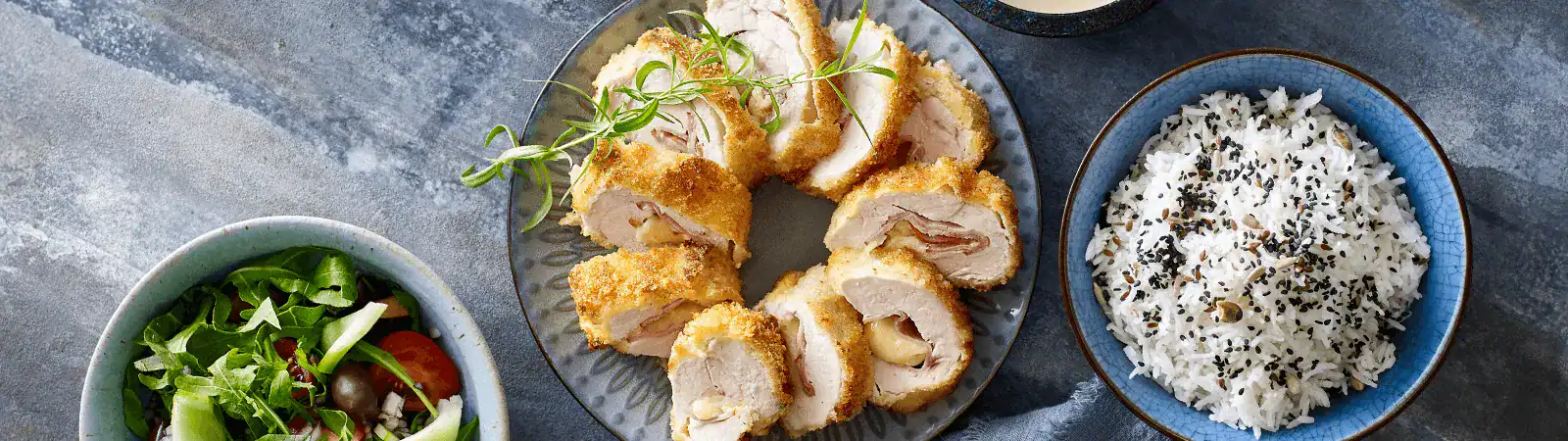 Chicken Cordon Bleu (Classic Crispy Chicken with Ham &amp; Cheese) - Emborg Malaysia
