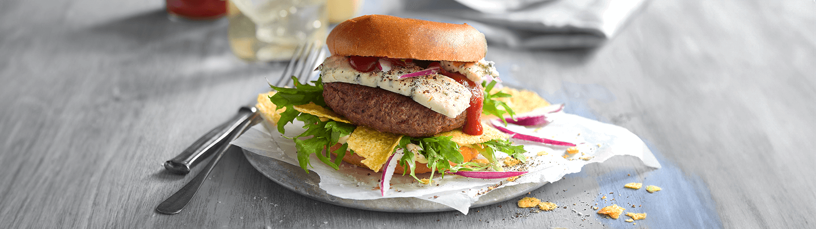 Danablu Cheese Burger - Emborg