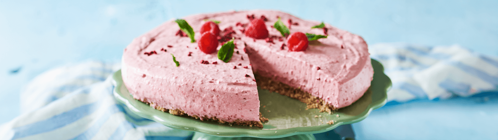 Delicious Raspberry Cheesecake - Emborg Malaysia