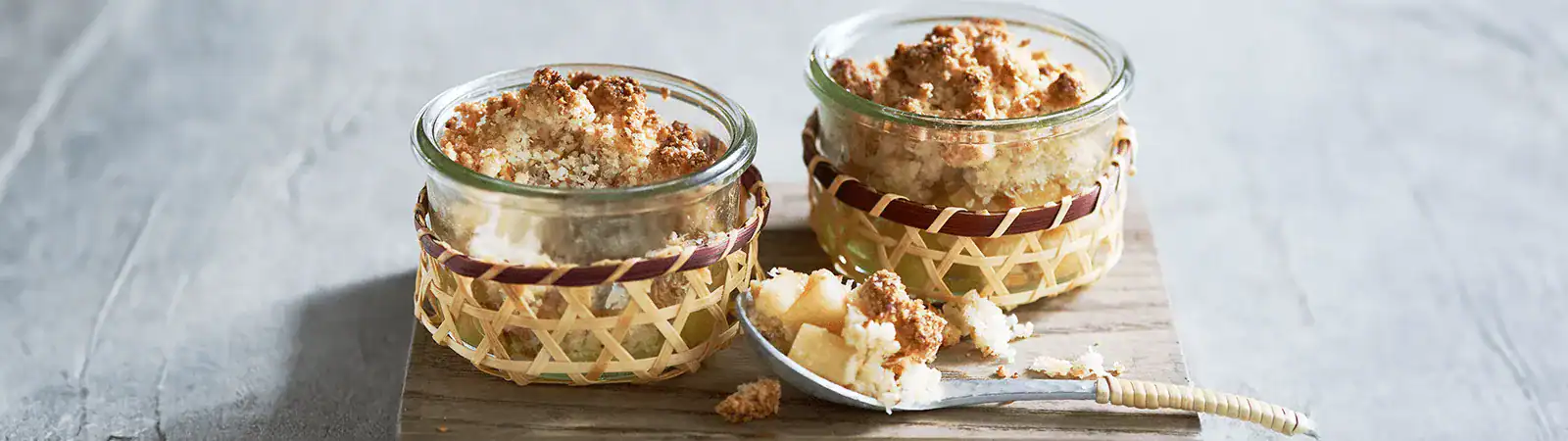 Easy Apple Crumble Cake - Emborg Singapore