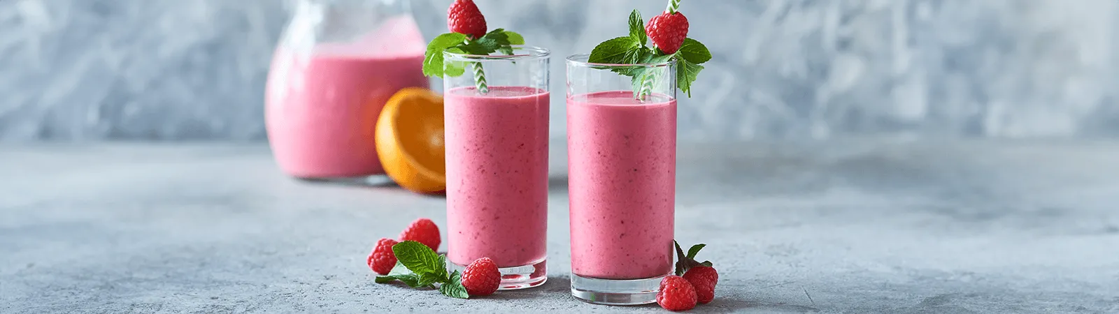 Easy Raspberry Smoothie - Emborg 