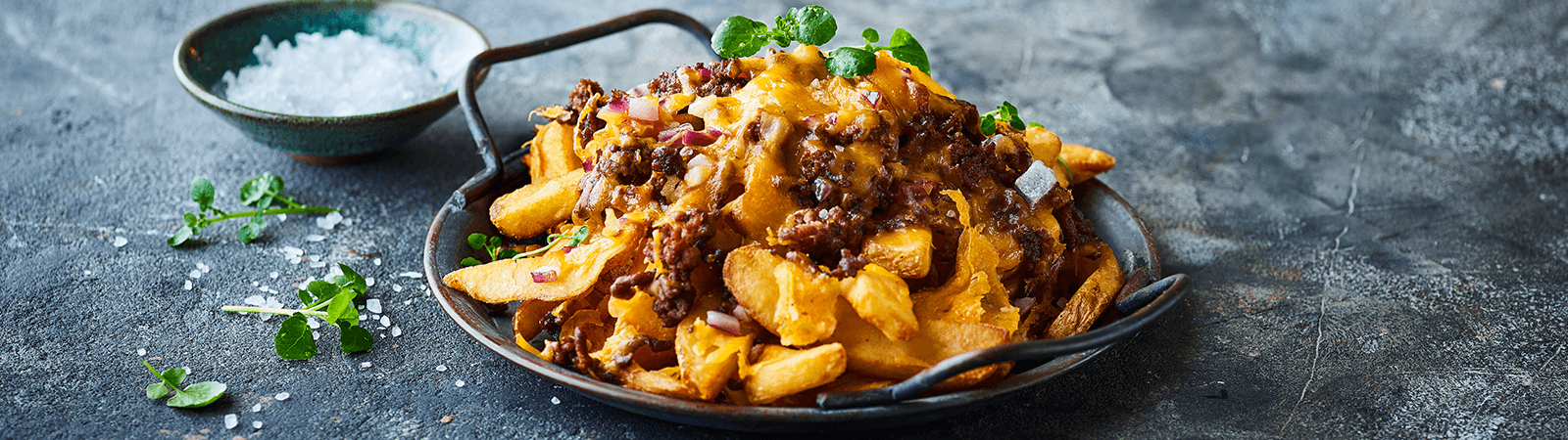 French Fries Overload With Beef - Emborg Malaysia