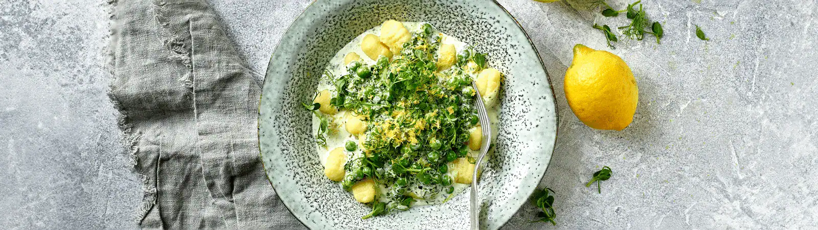Gnocchi with Peas and Spinach - Emborg New Zealand