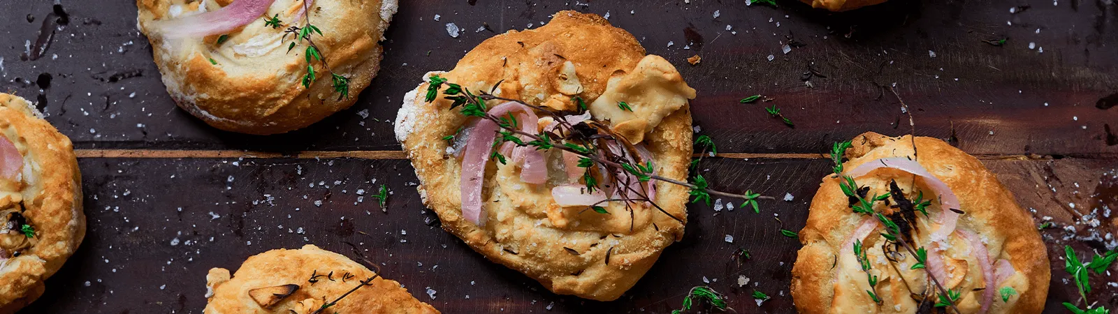 Mini Focaccias with Grana Padano - Emborg Singapore