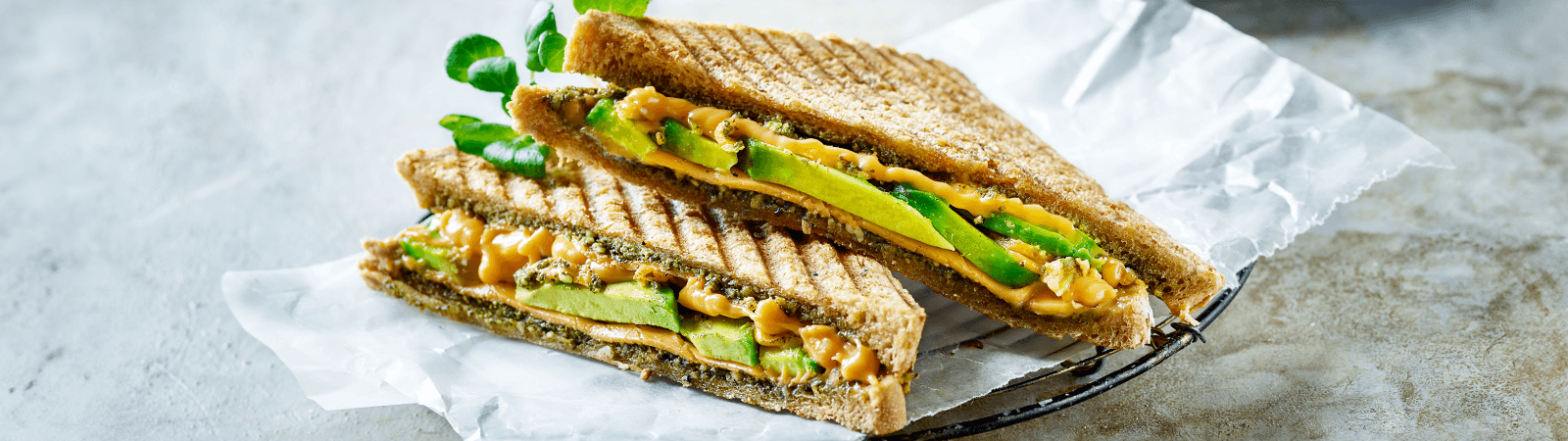 Vegan Grilled Sandwich - Emborg Singapore