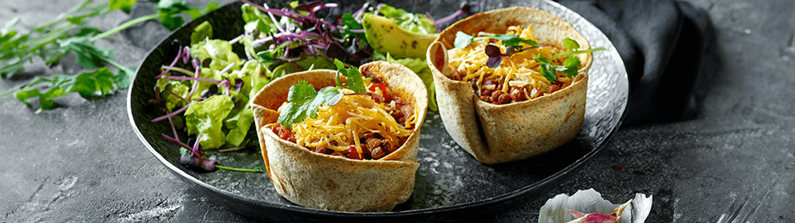 Vegan Homemade Taco Cups - Emborg Singapore