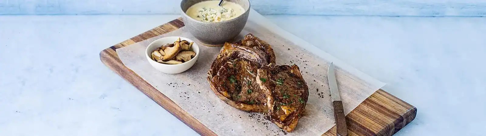 Veal Steak with Danablu Sauce - Emborg Malaysia