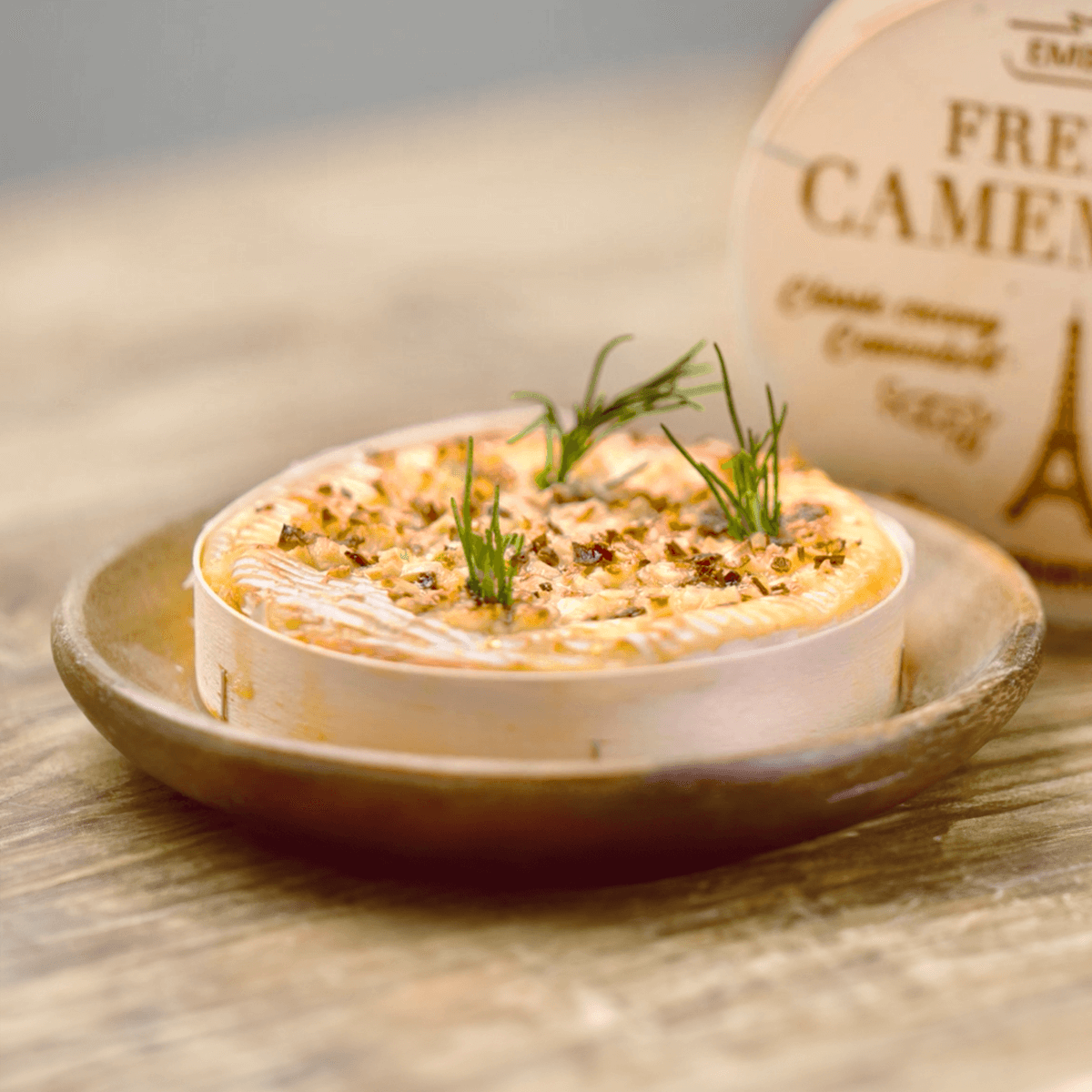 Creamy Baked Camembert