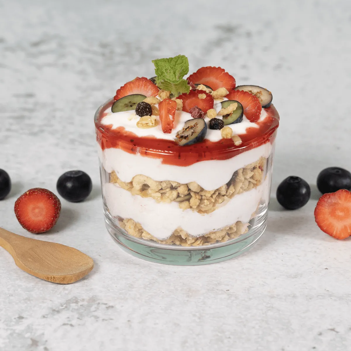Strawberry Yogurt Cup - Emborg Philippines
