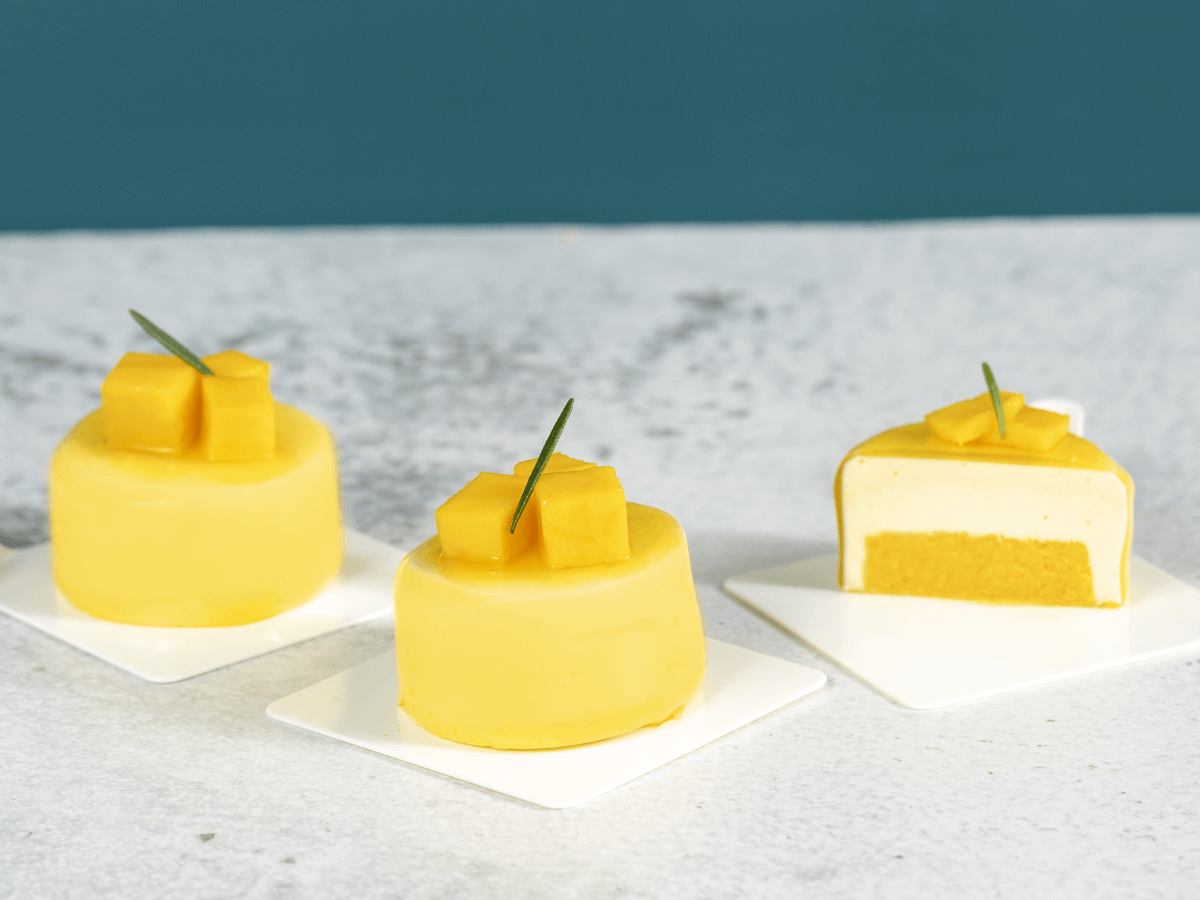 Mini Mango Cheesecakes - Emborg