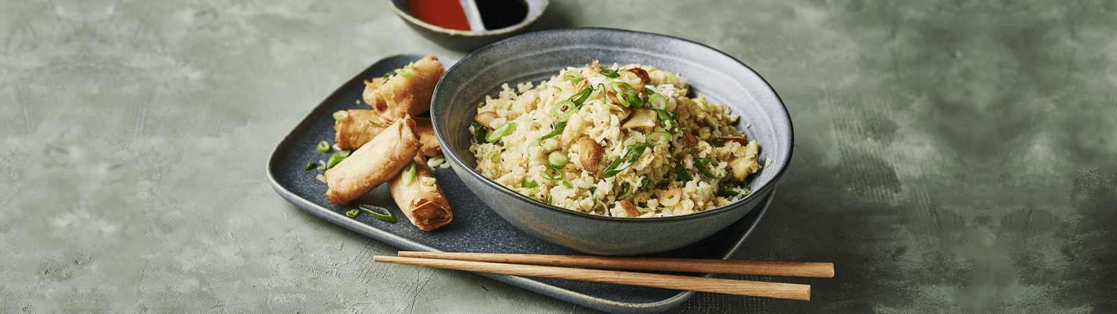 Fried Garlic Cauliflower Rice - Emborg 