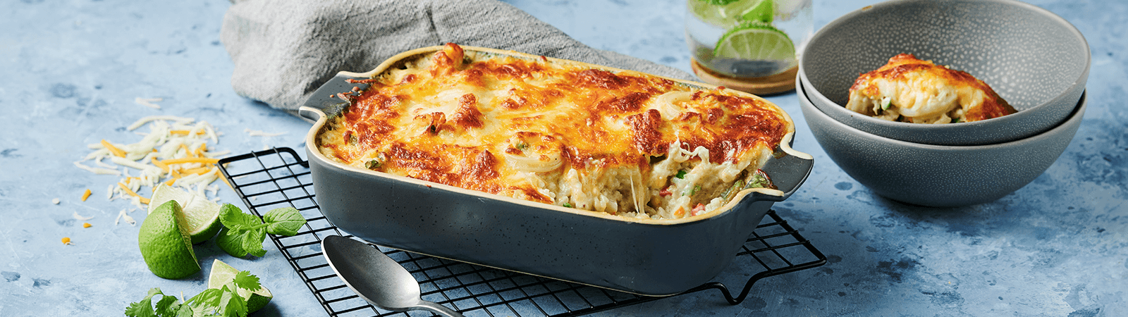 4-Cheese Baked Rice - Emborg