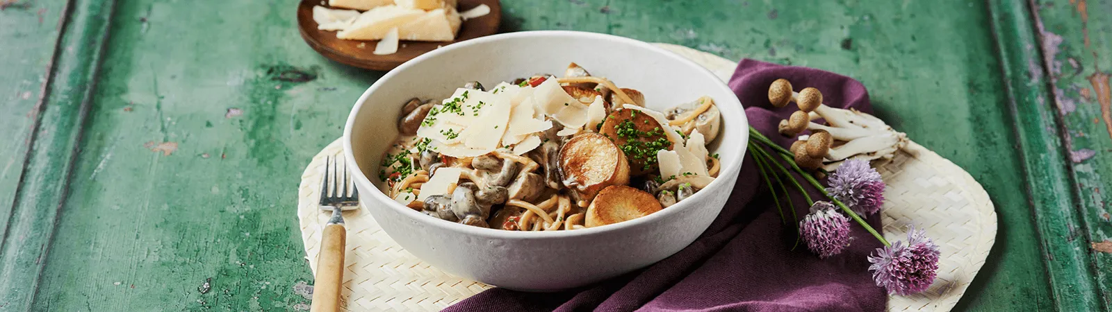 Mushroom Cili Padi Pasta - Emborg New Zealand