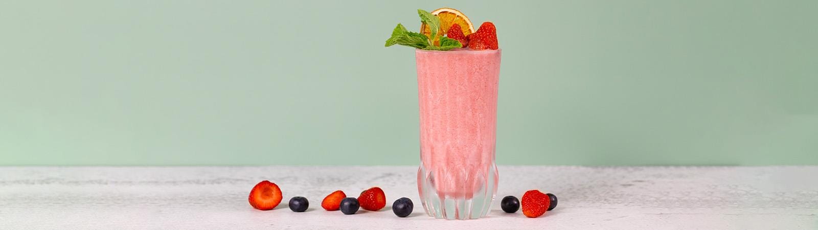 Tropical Strawberry Smoothie - Emborg Singapore
